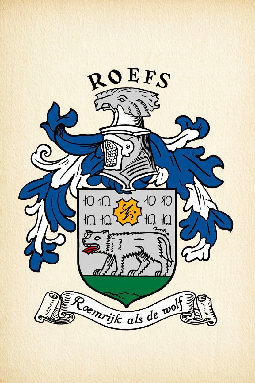 Familiewapen van de achternaam ROEFS