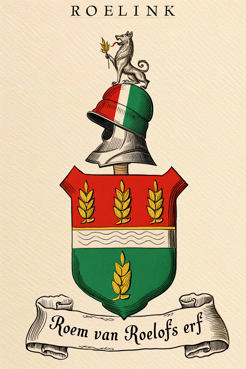 Familiewapen van de achternaam ROELINK