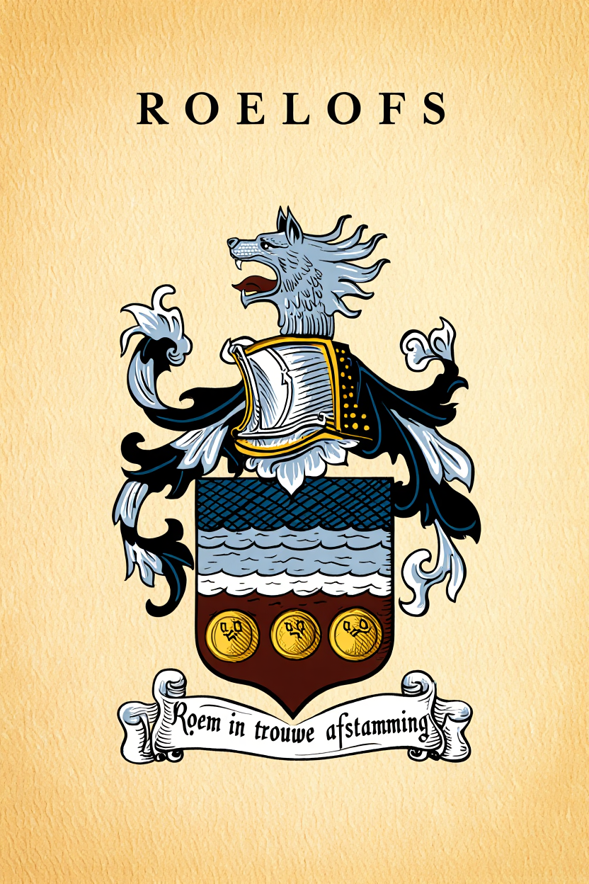 Familiewapen van de achternaam ROELOFS
