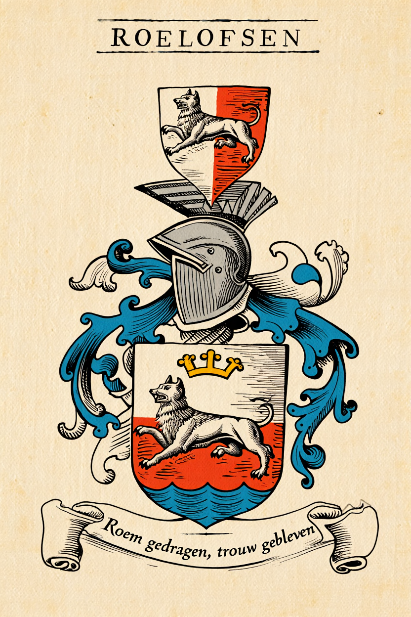 Familiewapen van de achternaam ROELOFSEN