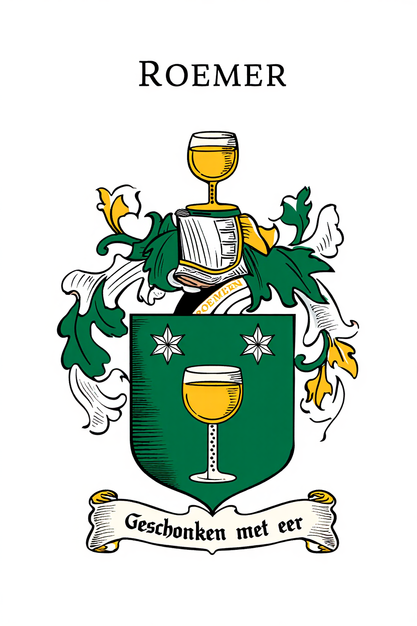 Familiewapen van de achternaam ROEMER
