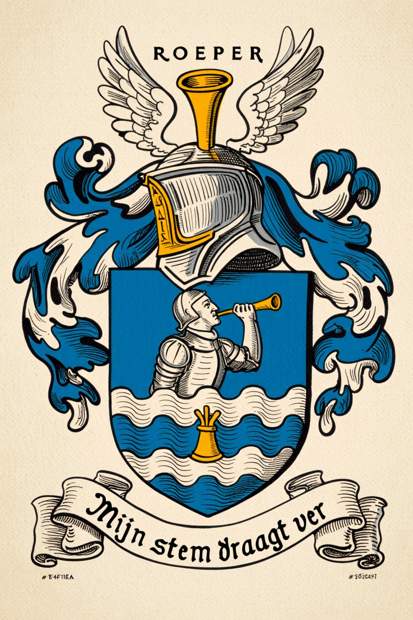 Familiewapen van de achternaam ROEPER