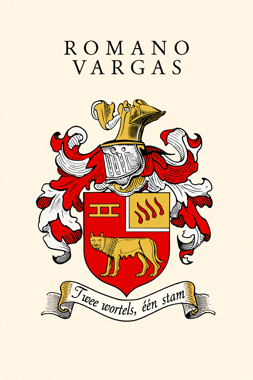 Familiewapen van de achternaam ROMANO VARGAS