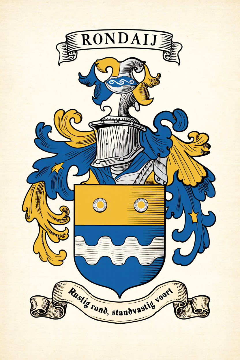 Familiewapen van de achternaam RONDAIJ