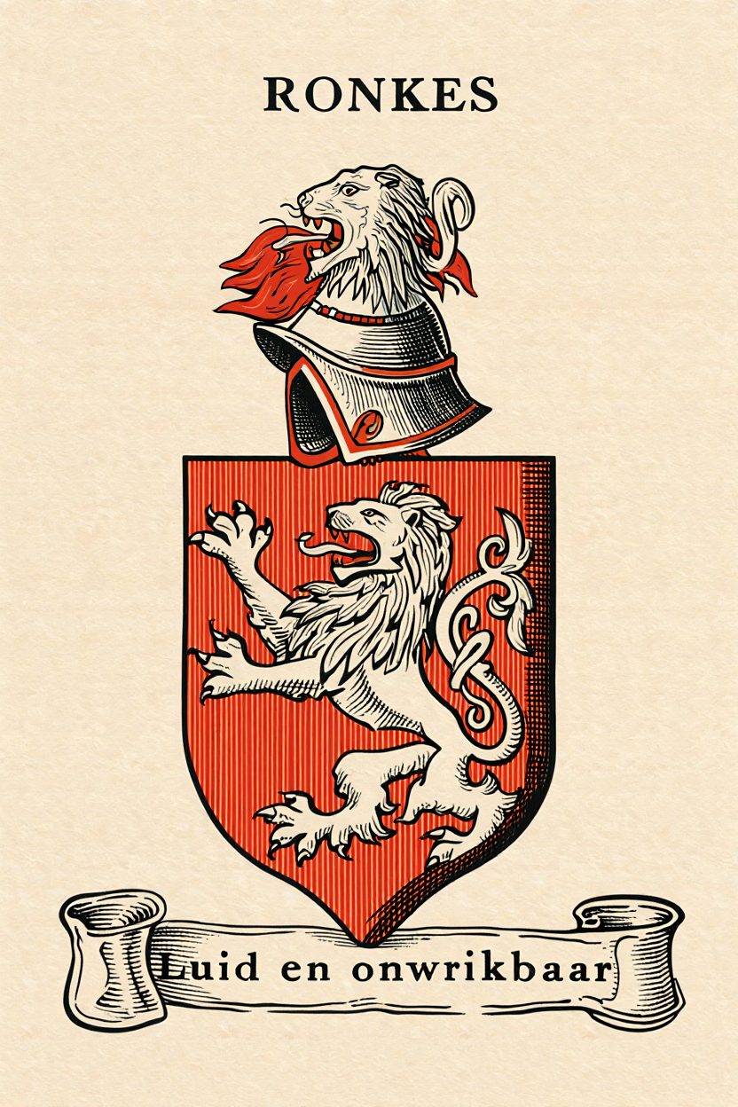 Familiewapen van de achternaam RONKES