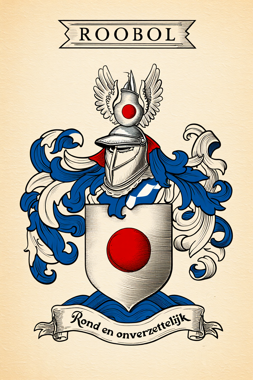 Familiewapen van de achternaam ROOBOL