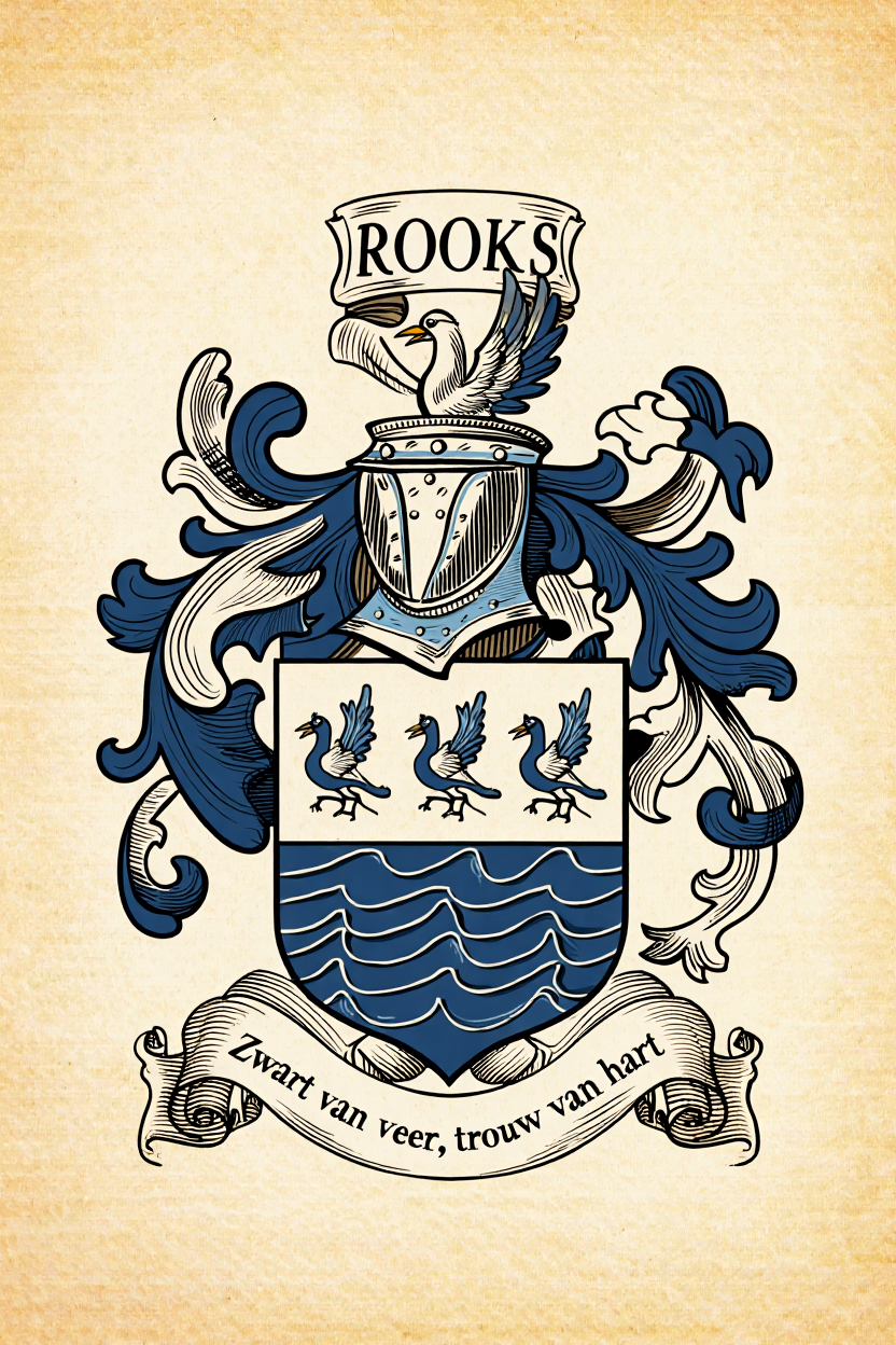 Familiewapen van de achternaam ROOKS