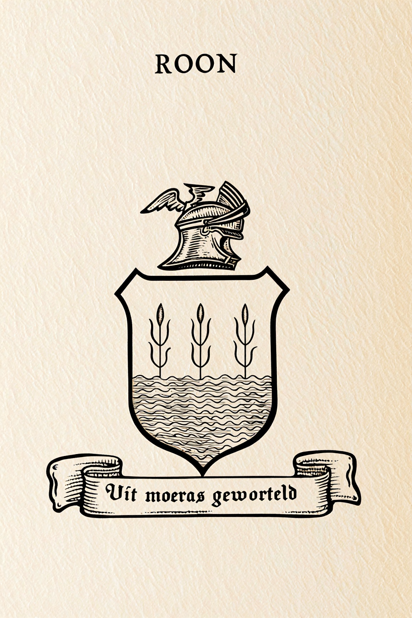 Familiewapen van de achternaam ROON