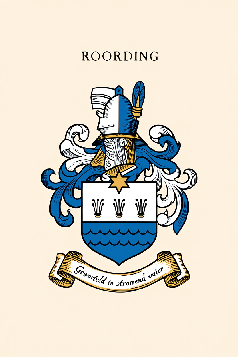 Familiewapen van de achternaam ROORDING