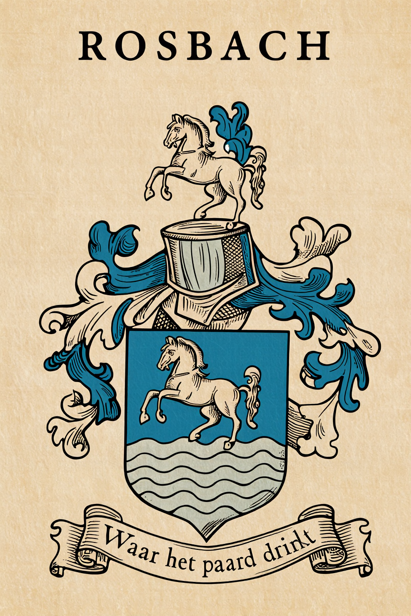 Familiewapen van de achternaam ROSBACH