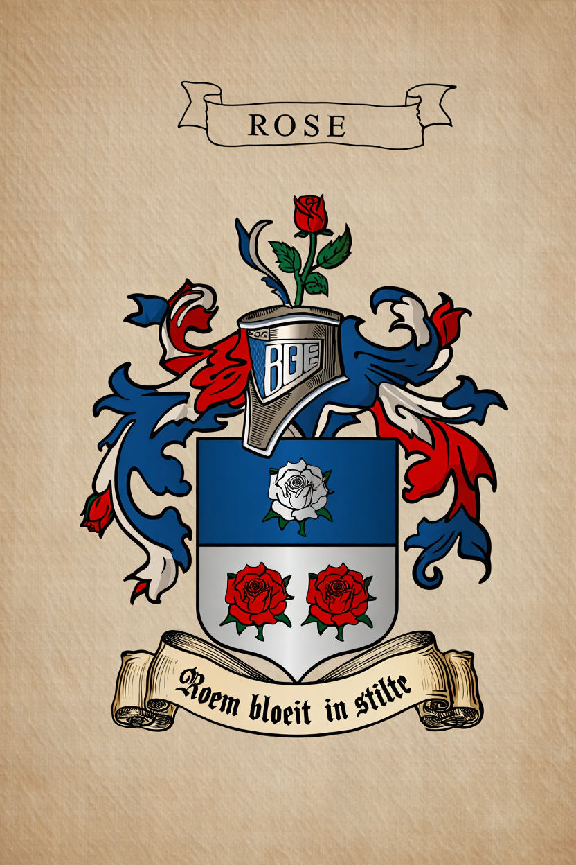 Familiewapen van de achternaam ROSE