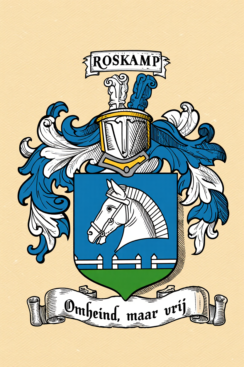 Familiewapen van de achternaam ROSKAMP