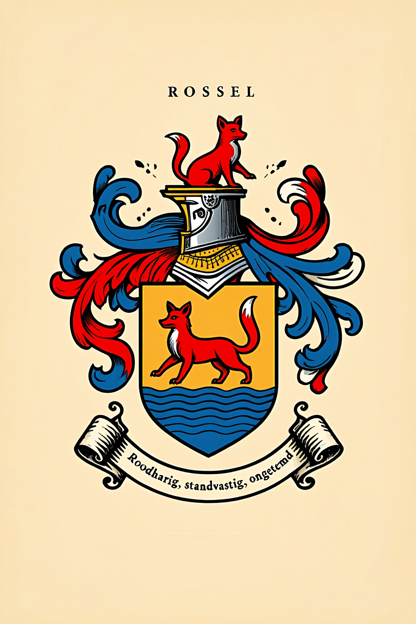 Familiewapen van de achternaam ROSSEL