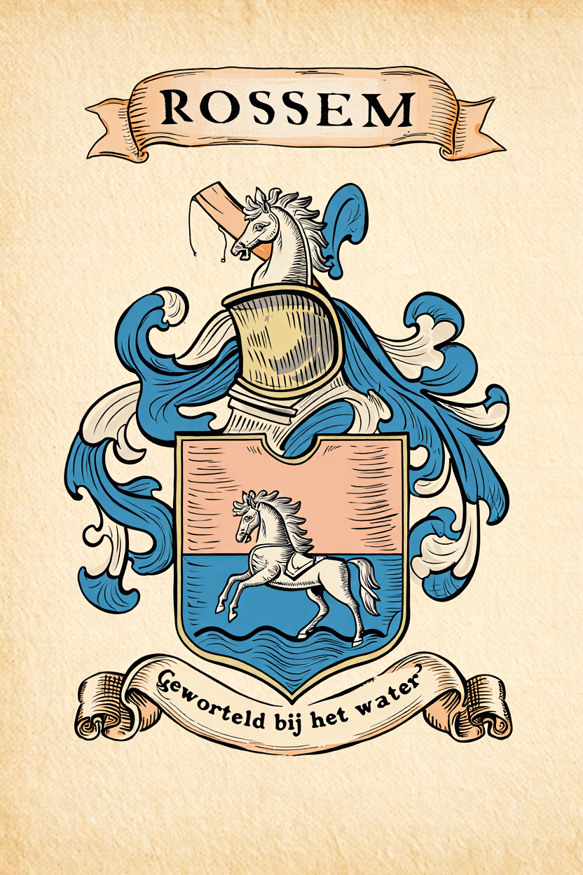Familiewapen van de achternaam ROSSEM