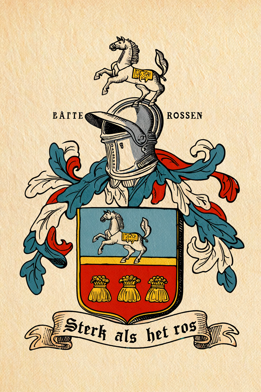 Familiewapen van de achternaam ROSSEN