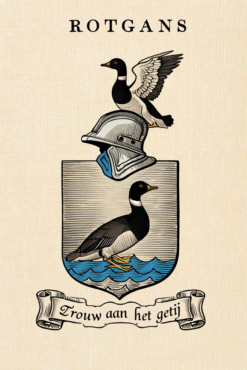 Familiewapen van de achternaam ROTGANS