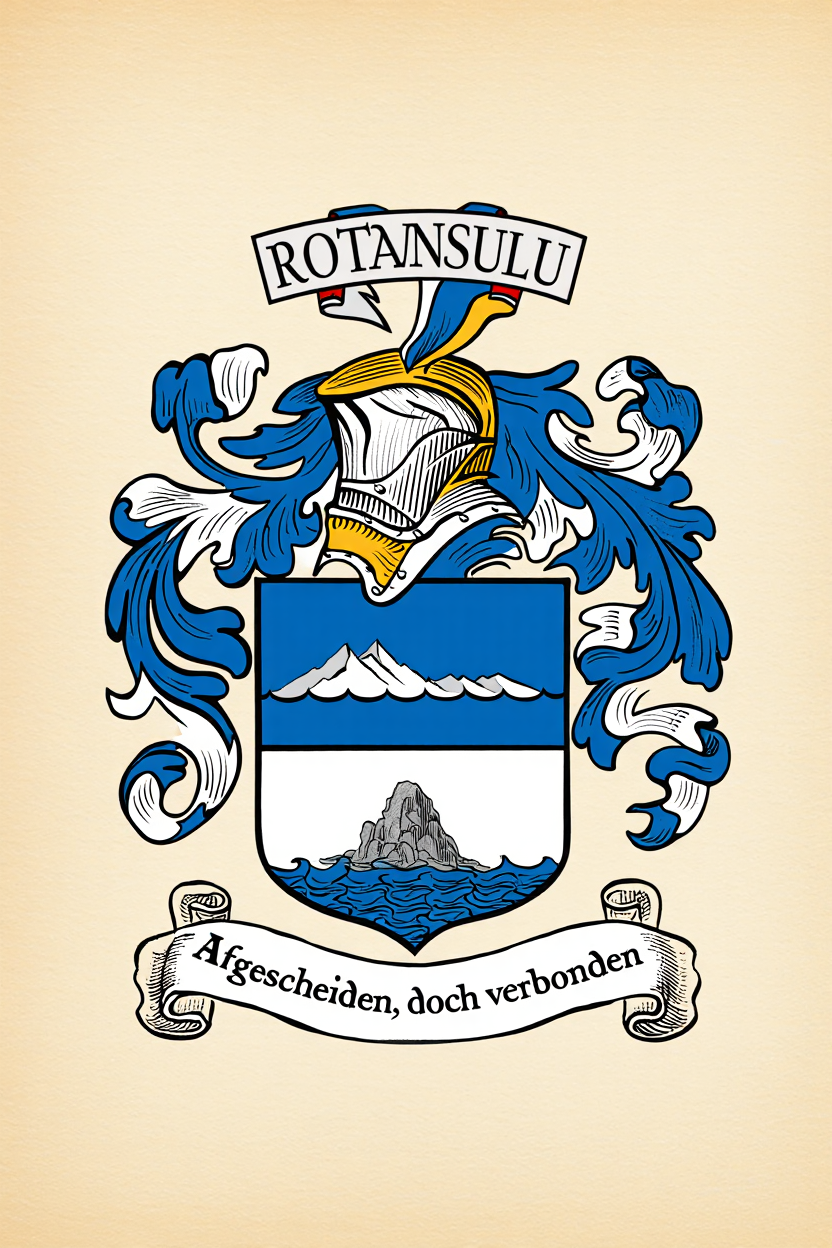 Familiewapen van de achternaam ROTINSULU (vergrendeld)