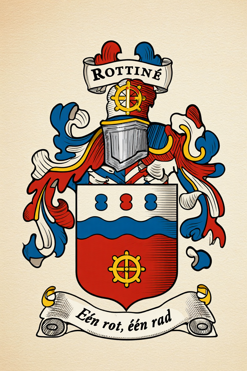 Familiewapen van de achternaam ROTTINÉ