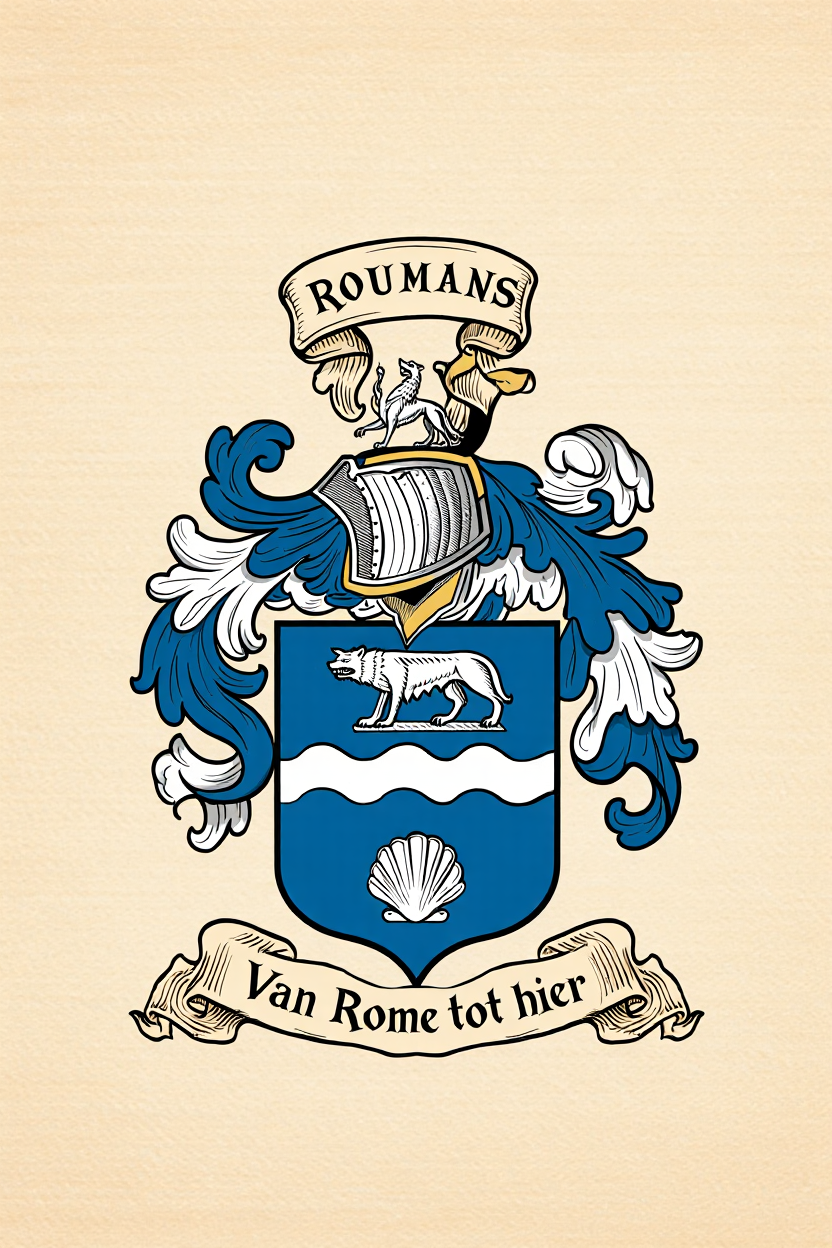 Familiewapen van de achternaam ROUMANS