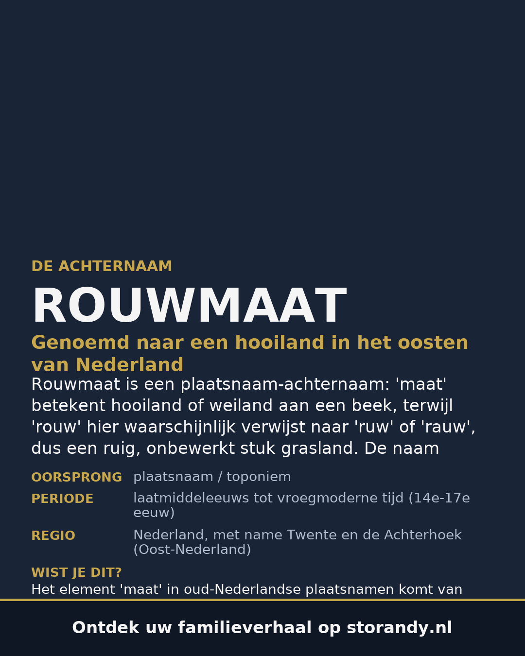 Familiewapen van de achternaam ROUWMAAT