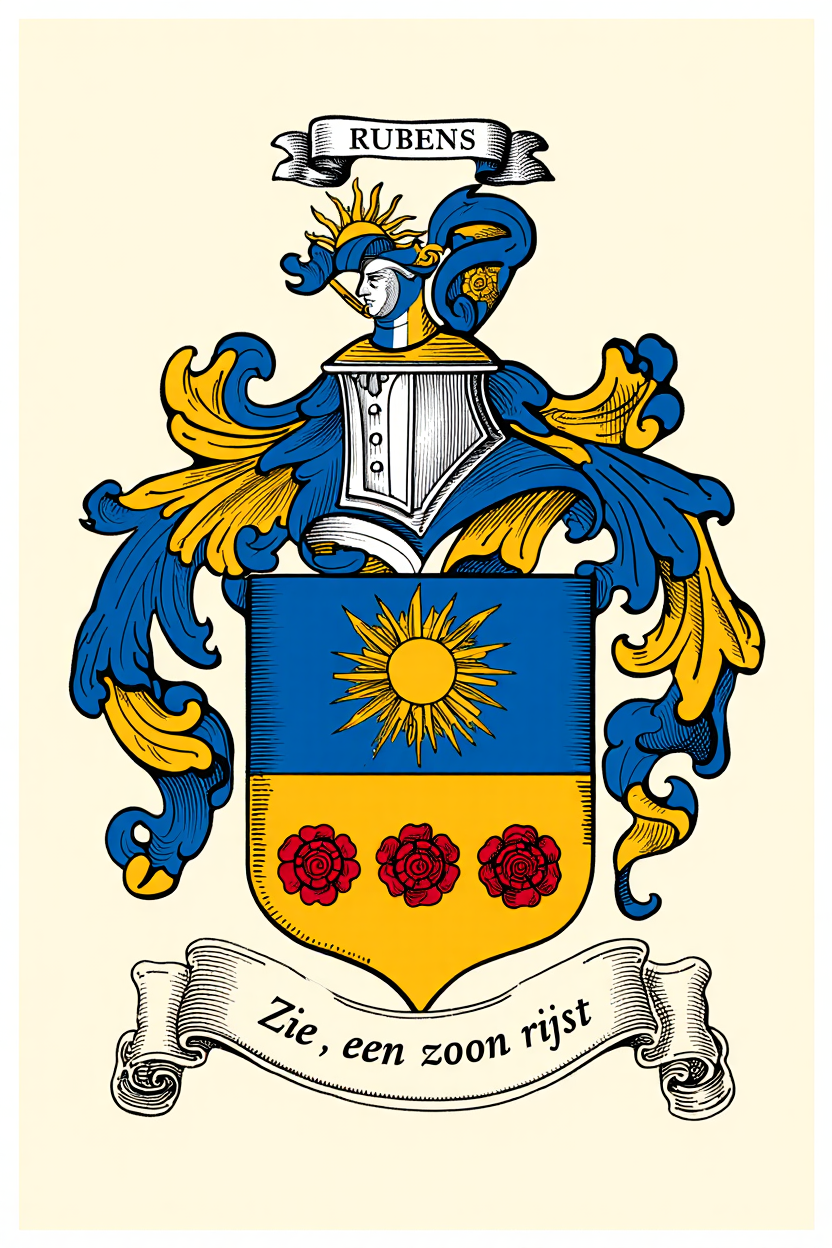 Familiewapen van de achternaam RUBENS