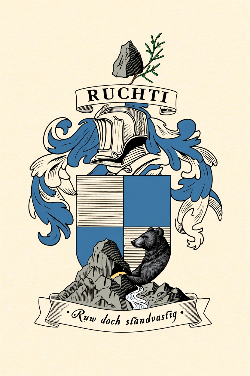 Familiewapen van de achternaam RUCHTI