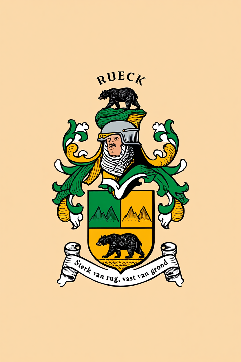 Familiewapen van de achternaam RUECK