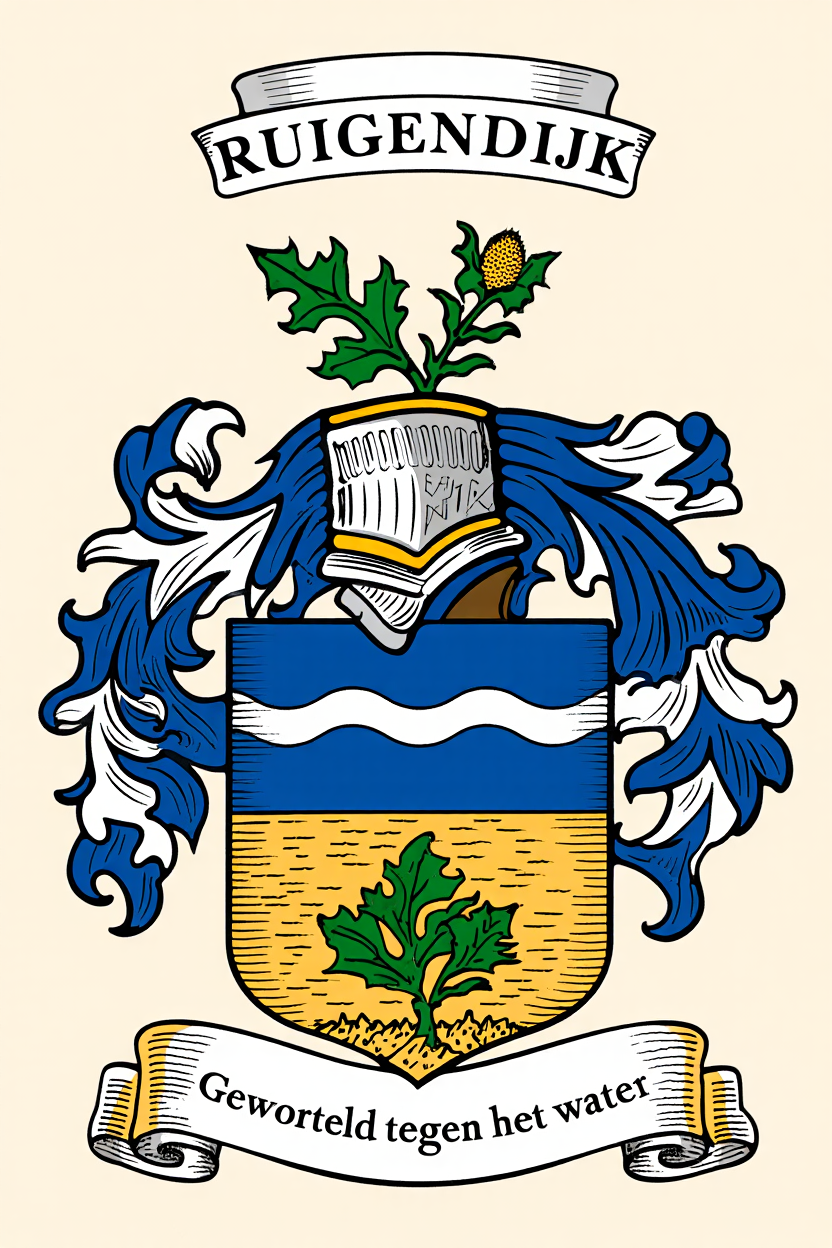 Familiewapen van de achternaam RUIGENDIJK