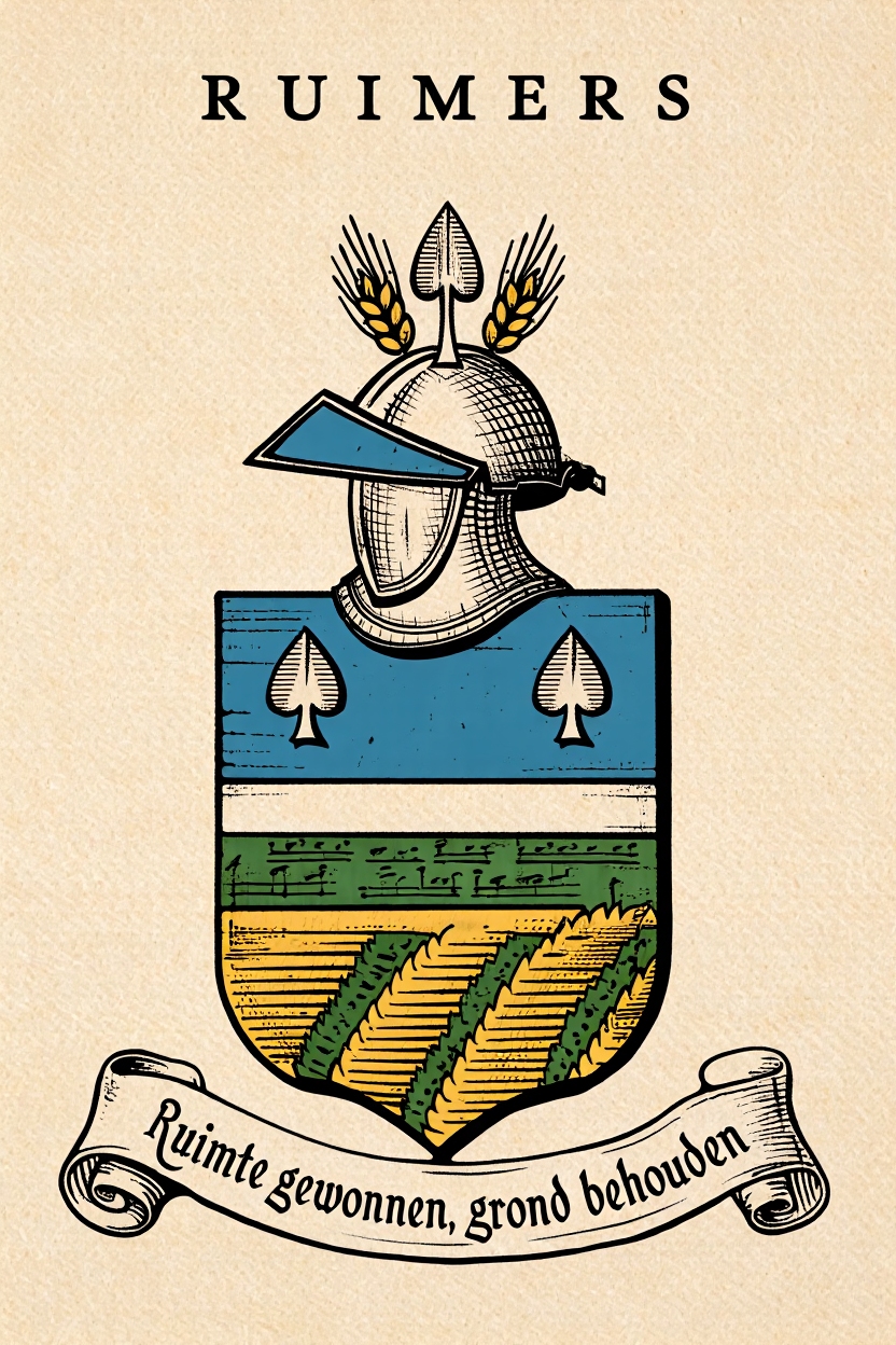 Familiewapen van de achternaam RUIMERS (vergrendeld)