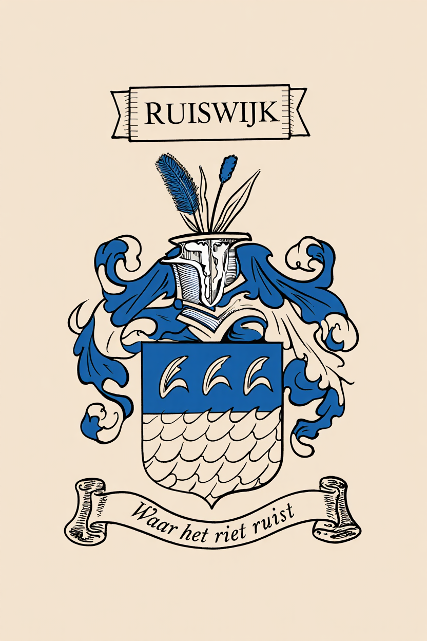 Familiewapen van de achternaam RUISWIJK