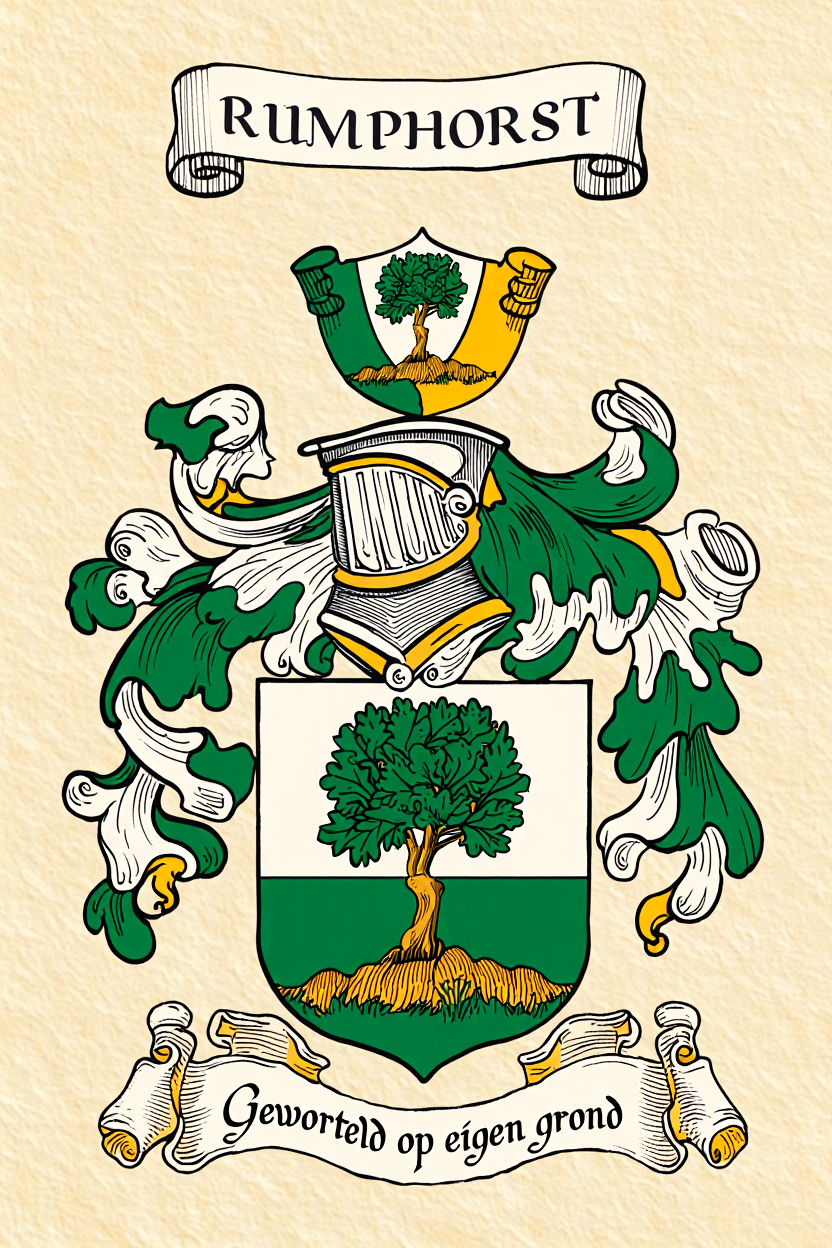 Familiewapen van de achternaam RUMPHORST