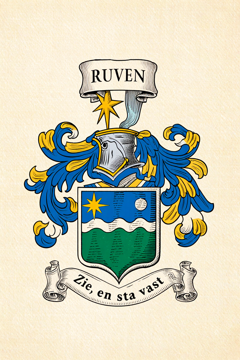 Familiewapen van de achternaam RUVEN