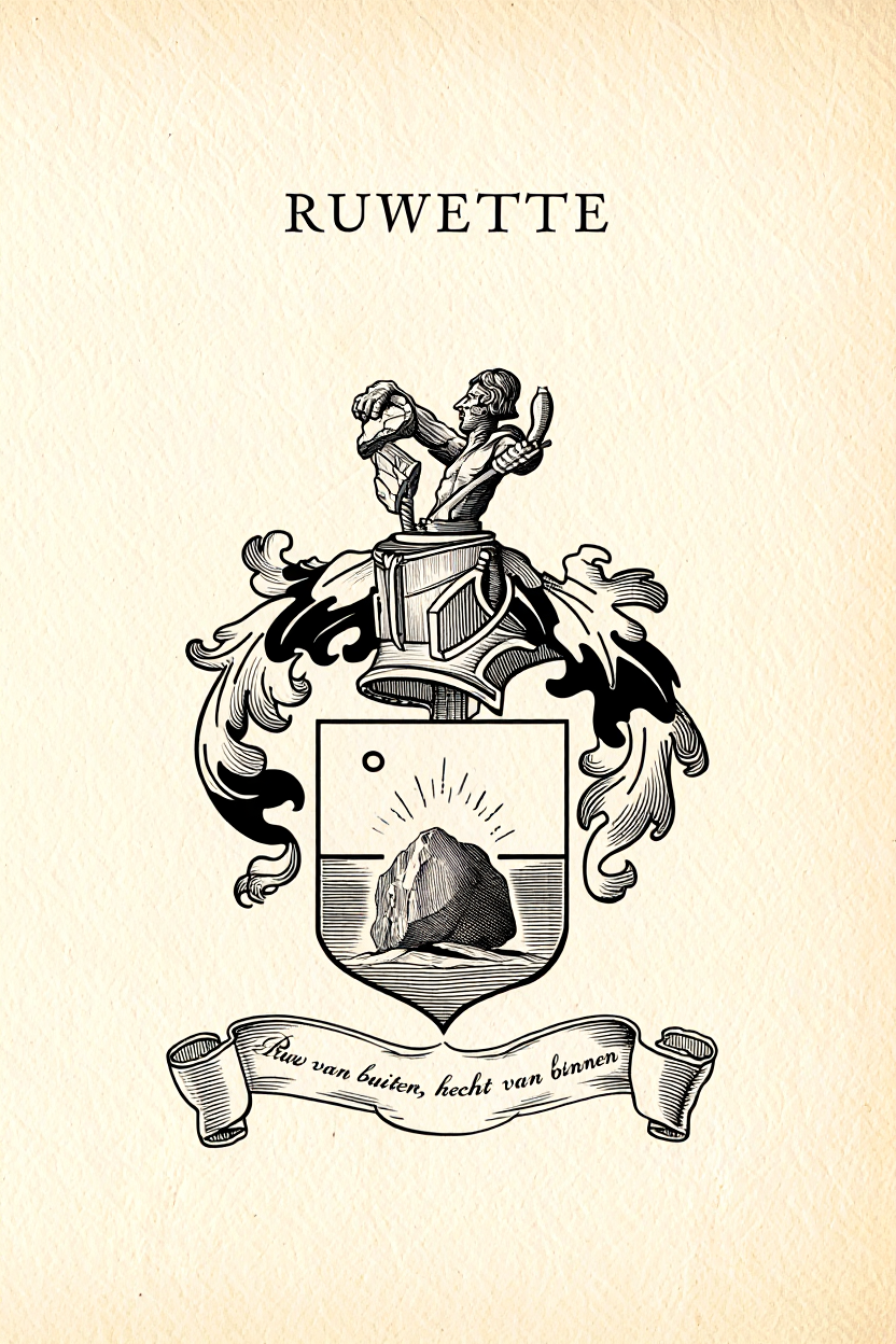 Familiewapen van de achternaam RUWETTE