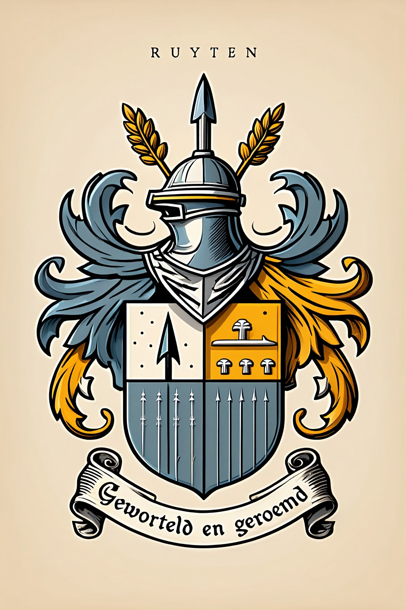 Familiewapen van de achternaam RUYTEN