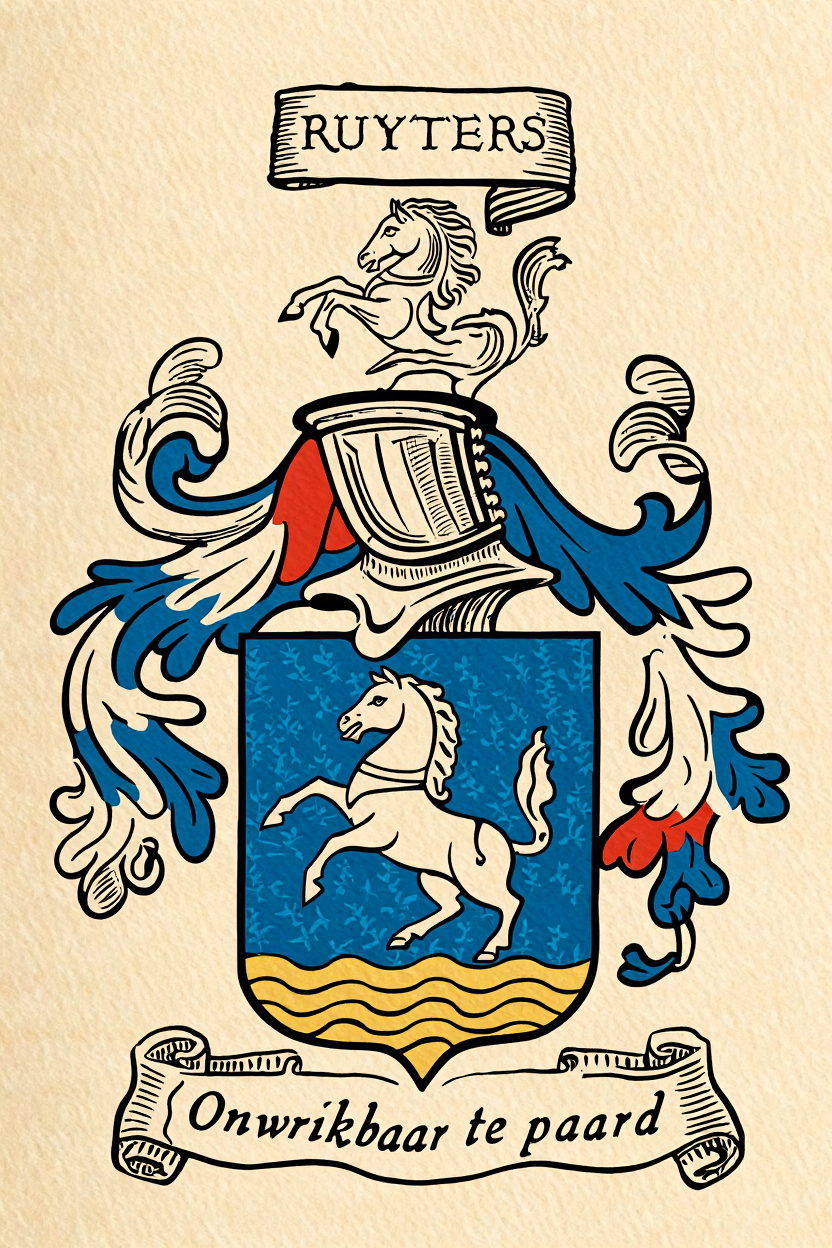 Familiewapen van de achternaam RUYTERS