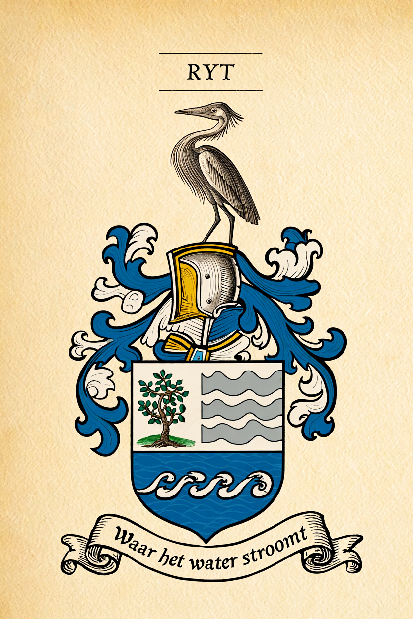 Familiewapen van de achternaam RYT