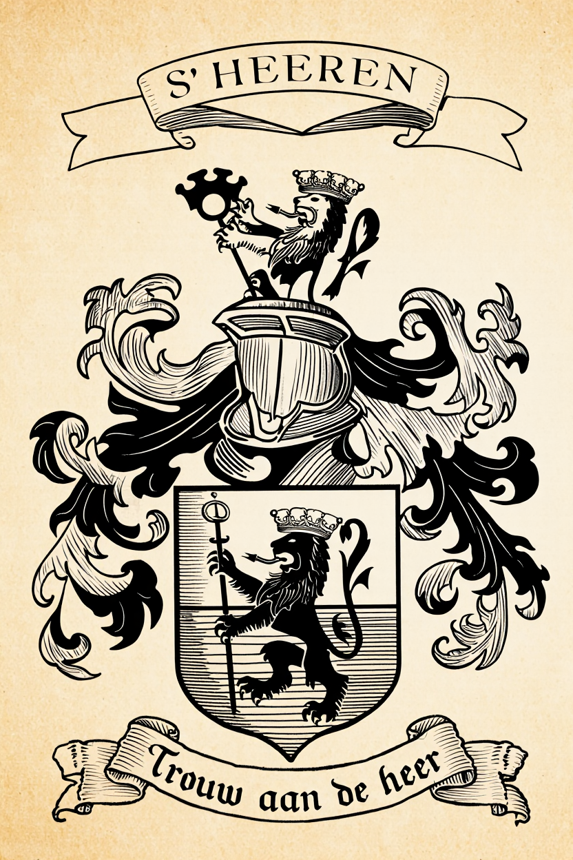 Familiewapen van de achternaam S' HEEREN