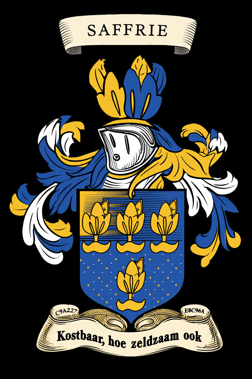 Familiewapen van de achternaam SAFFRIE