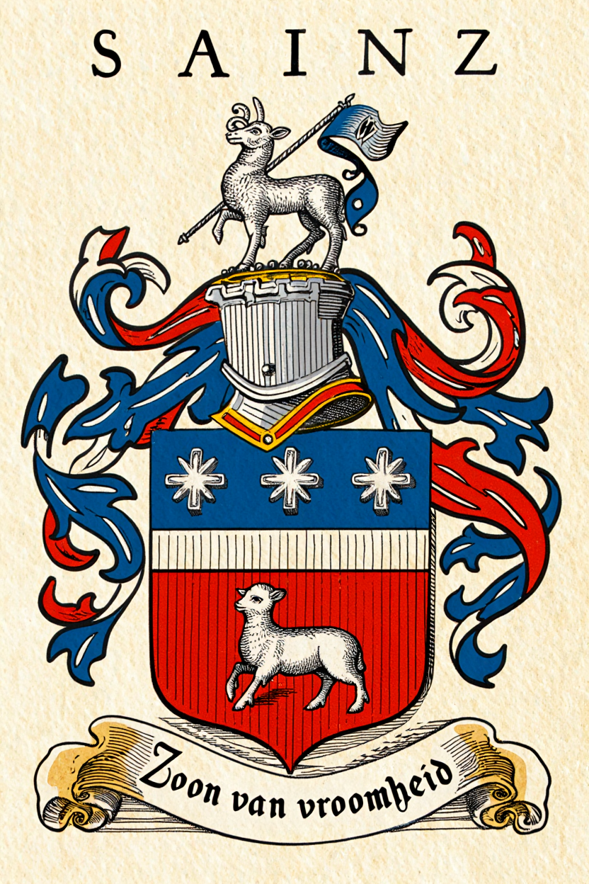 Familiewapen van de achternaam SAINZ