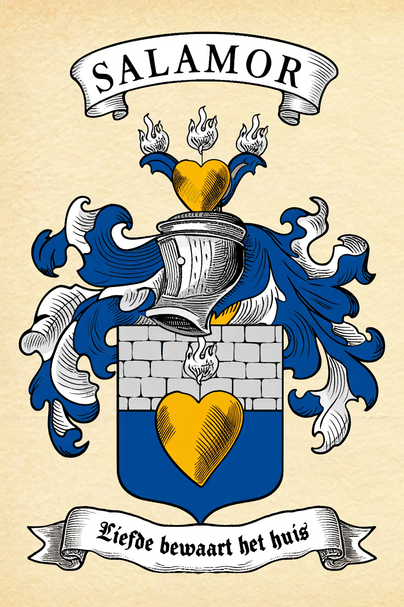 Familiewapen van de achternaam SALAMOR