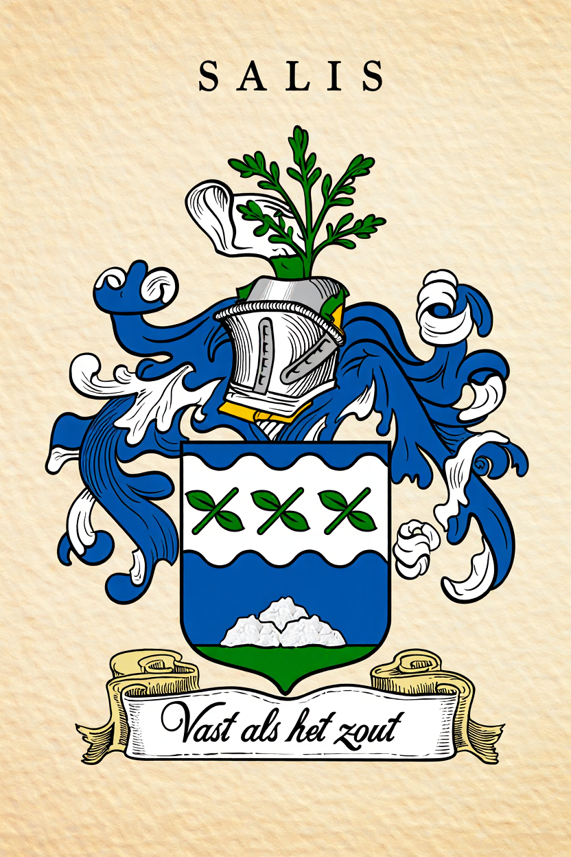 Familiewapen van de achternaam SALIS