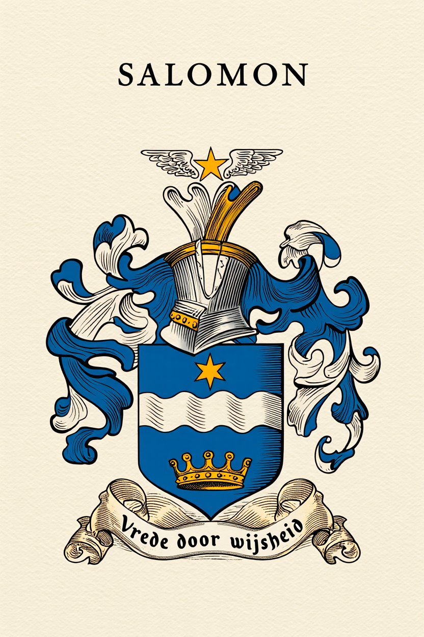 Familiewapen van de achternaam SALOMON