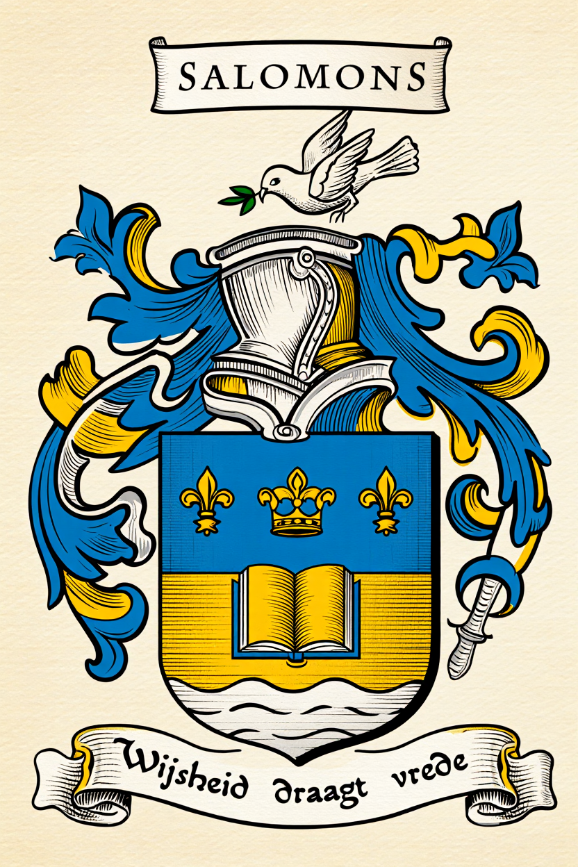 Familiewapen van de achternaam SALOMONS