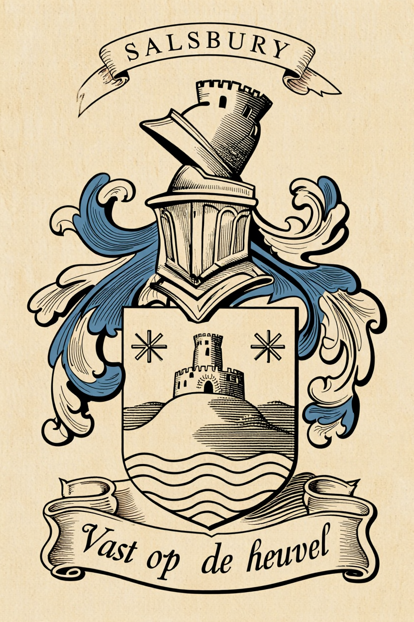 Familiewapen van de achternaam SALSBURY