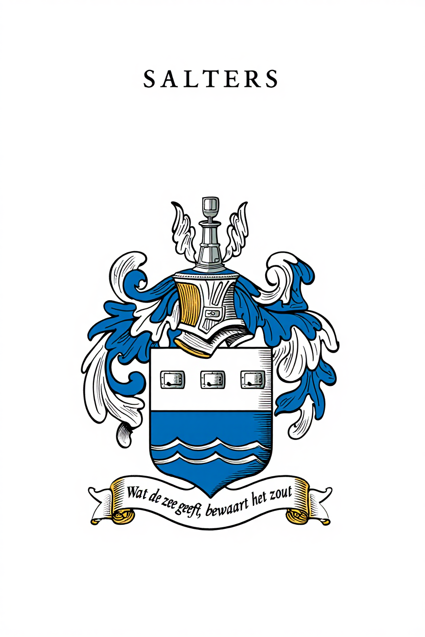 Familiewapen van de achternaam SALTERS