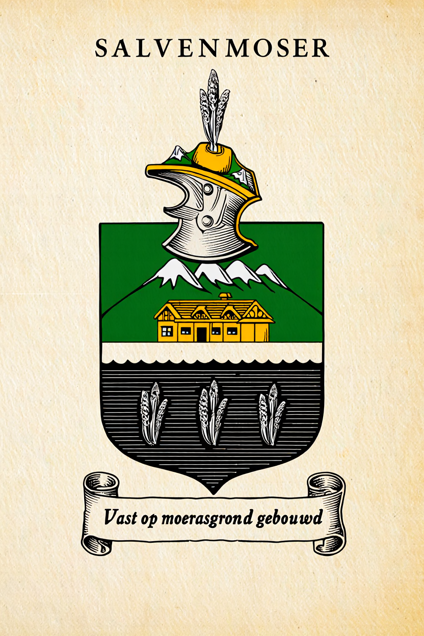 Familiewapen van de achternaam SALVENMOSER