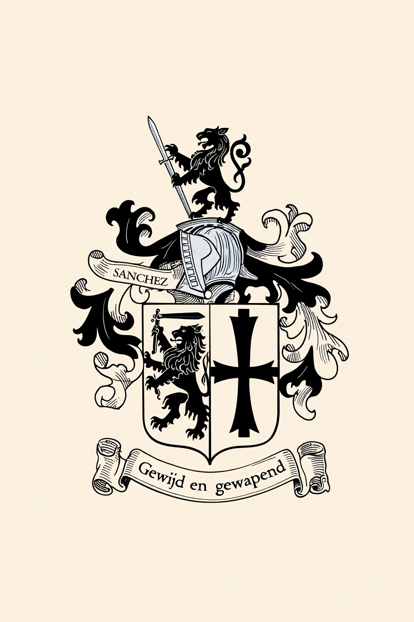 Familiewapen van de achternaam SANCHEZ