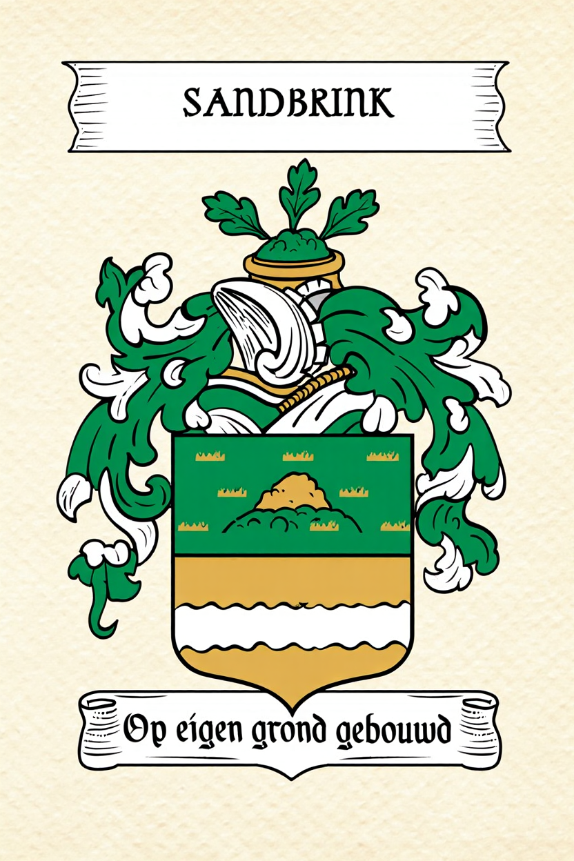 Familiewapen van de achternaam SANDBRINK