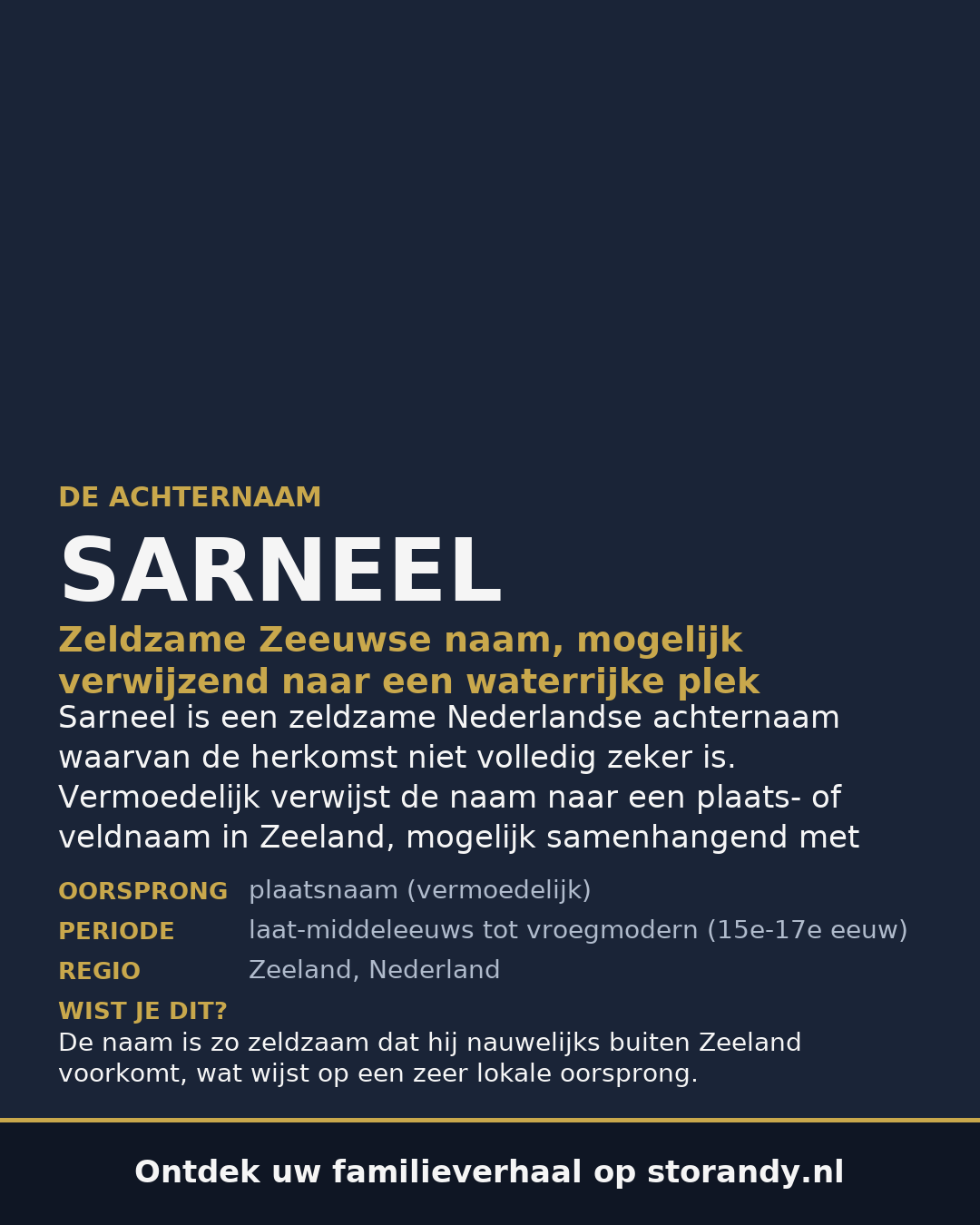 Familiewapen van de achternaam SARNEEL