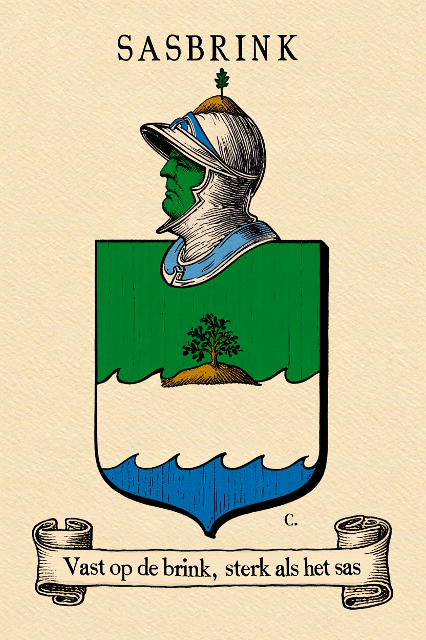 Familiewapen van de achternaam SASBRINK